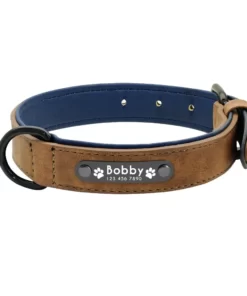 hundehalsband mit namen leder