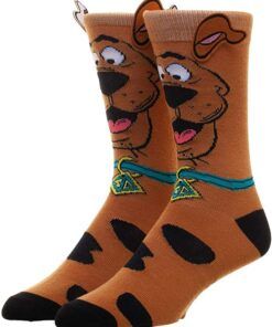 Long Scooby Doo socks for men women