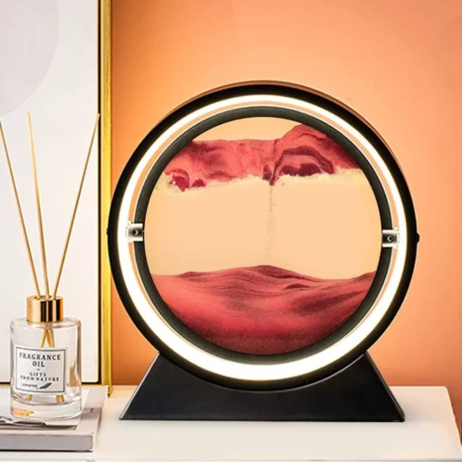 Moving Sand paintings Lamp