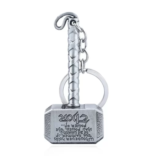 Thor hammer keychain avengers