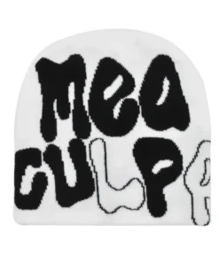Mea-Culpa-Beanie-white-and-black-2
