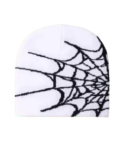 spider web beanie men