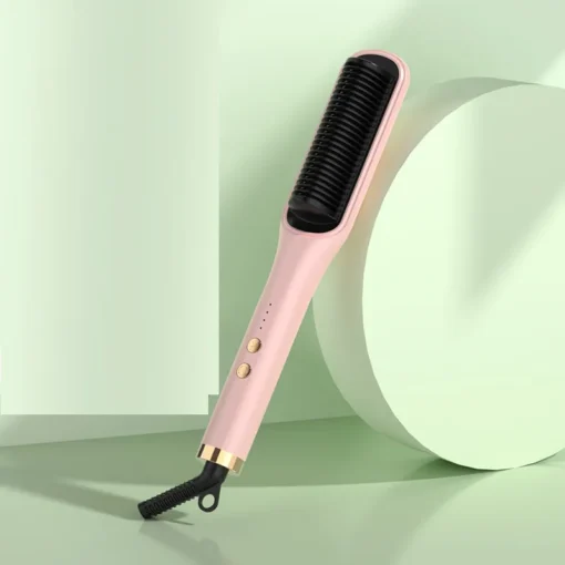 2-in-1 hair straightener and curler