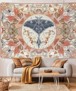 vintage butterfly tapestry