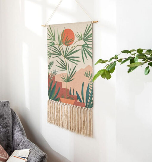 homestay tassel tapestry 2