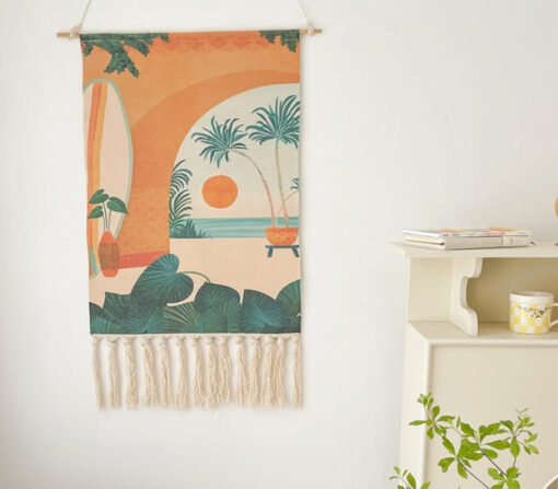 homestay tassel tapestry