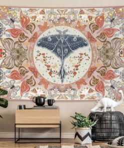 butterfly tapestry wall hanging