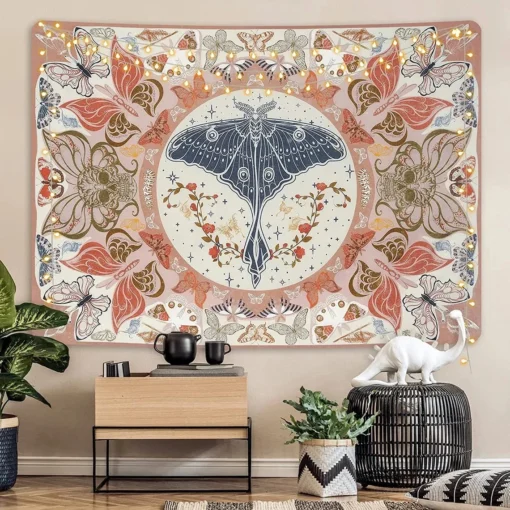 butterfly tapestry wall hanging